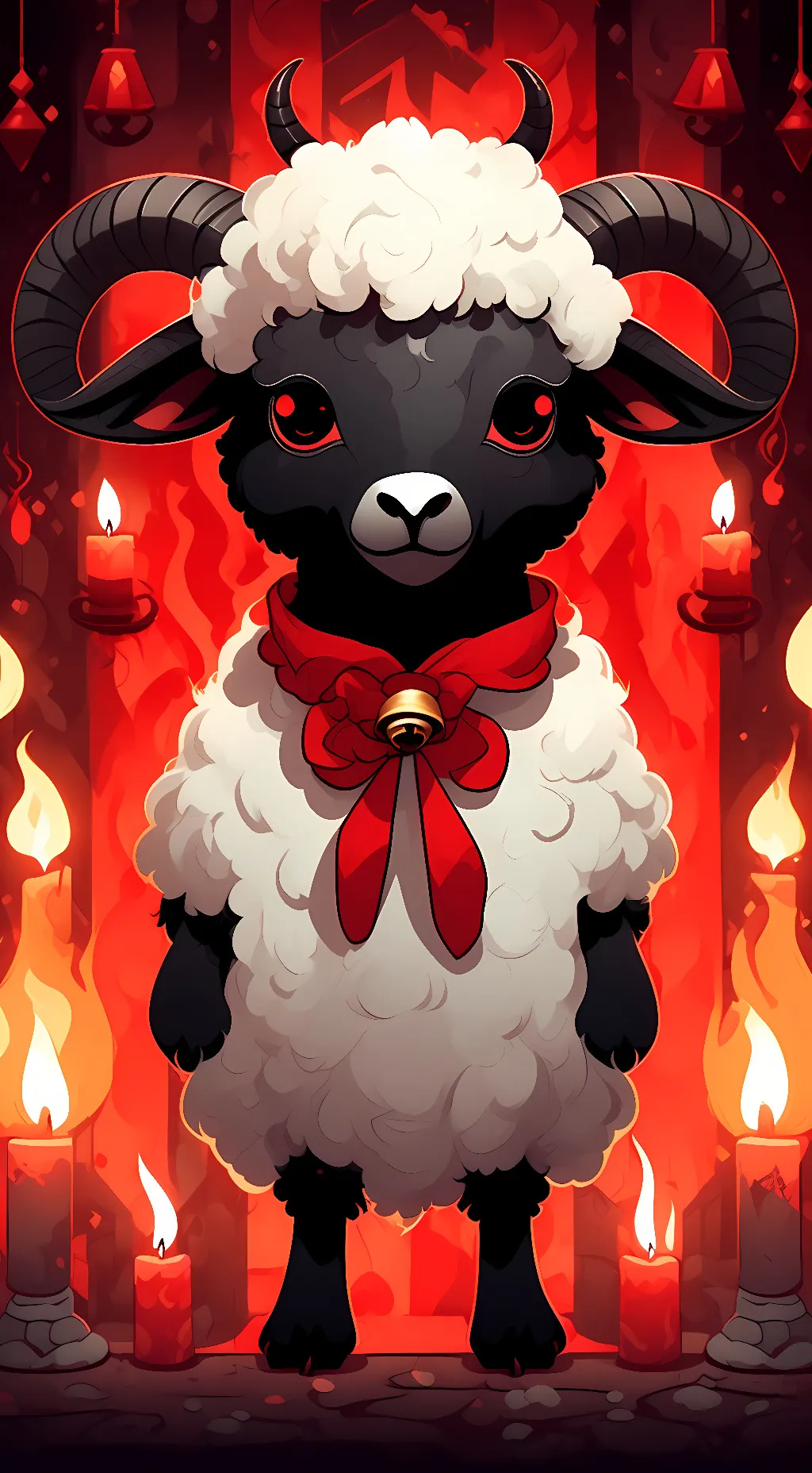 ai character: colts of the Lamb background