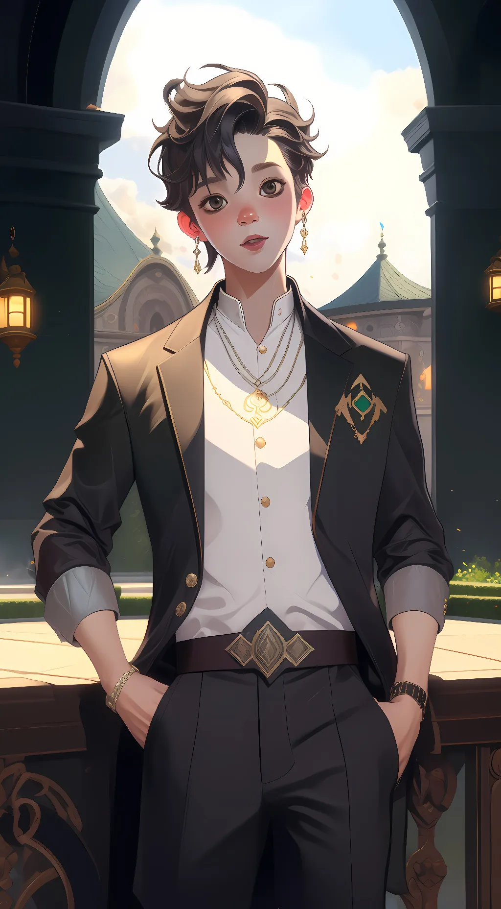 ai character: Noah background