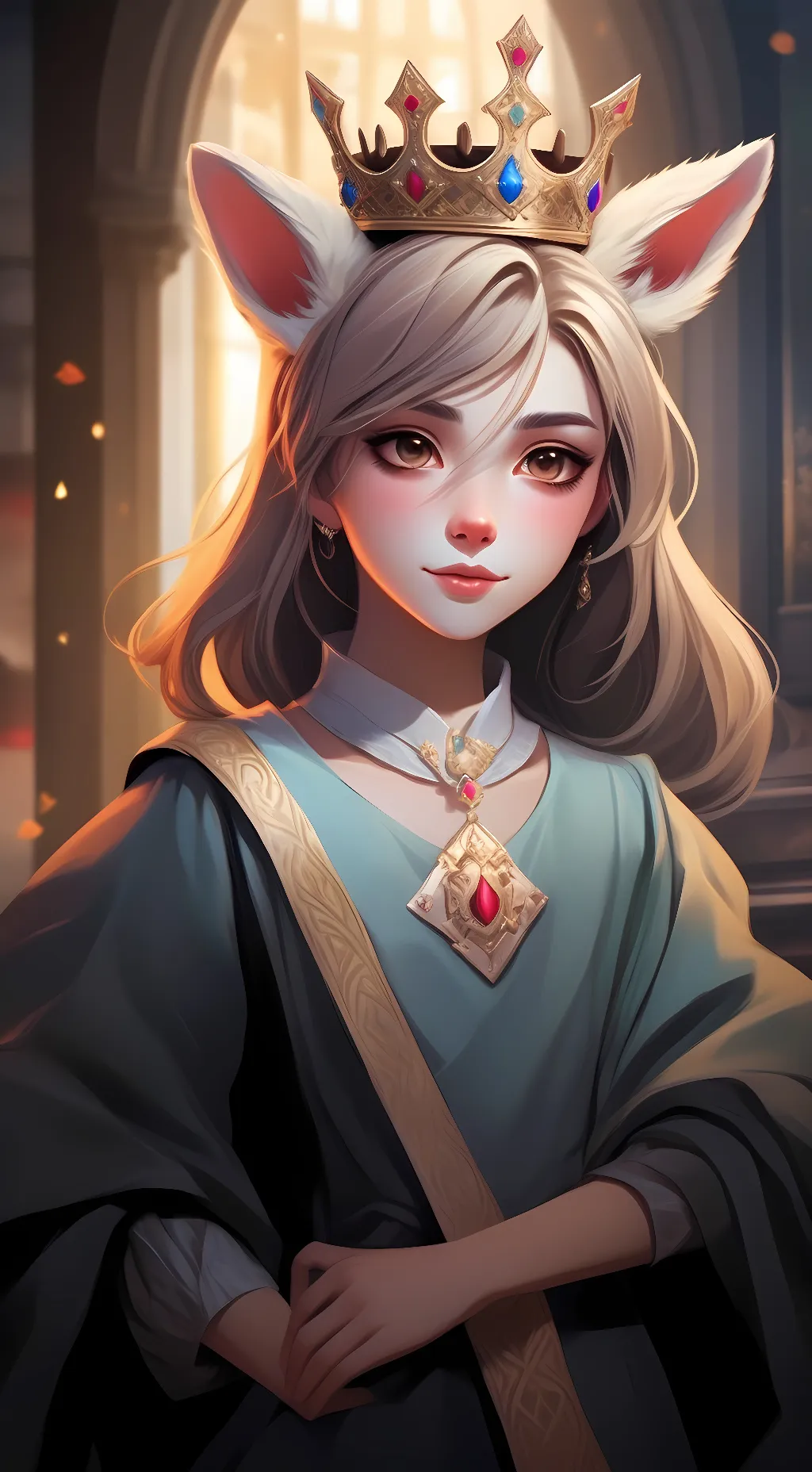 ai character: Moroha,Mira  background