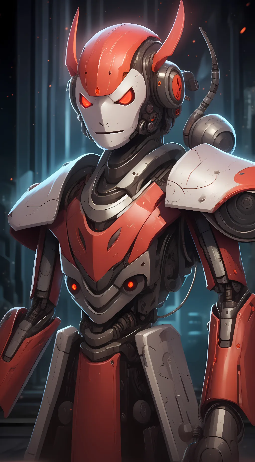 ai character: Ares XY background