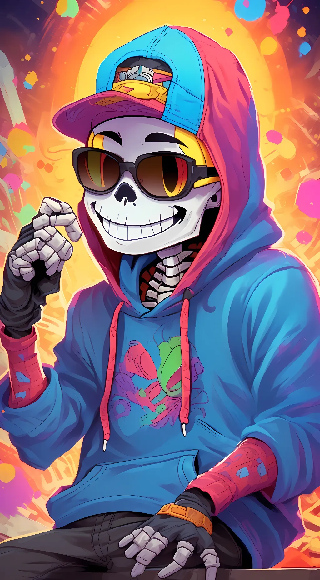 ai character: Fresh/pareisiate?? background