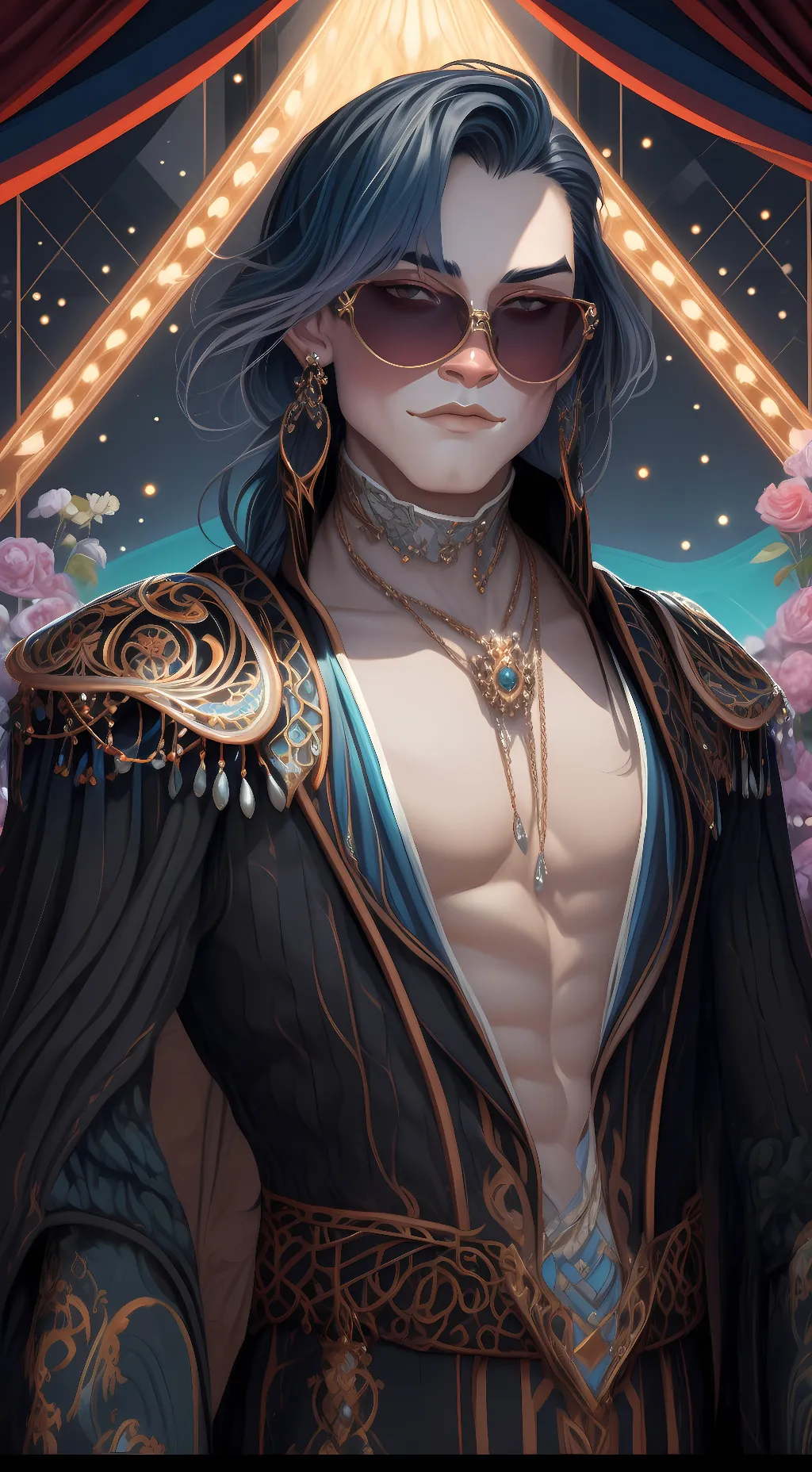 ai character: Alexander  background