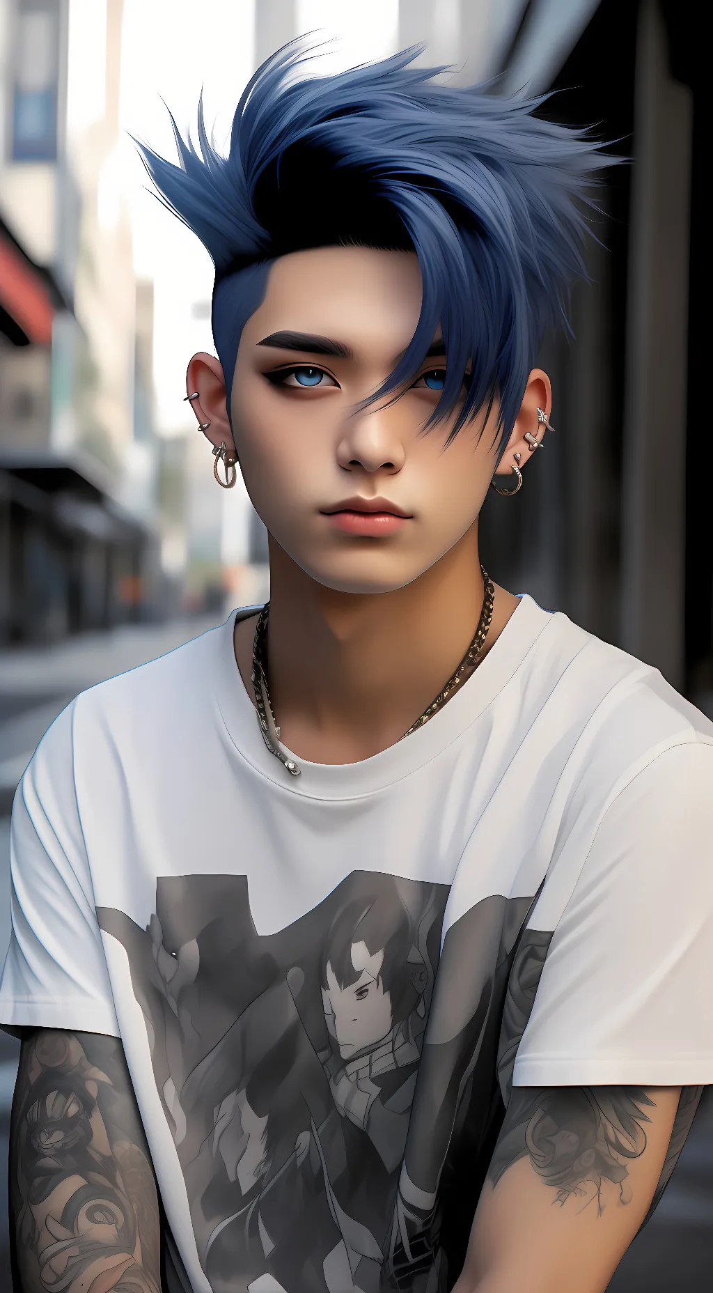 ai character: Naz background