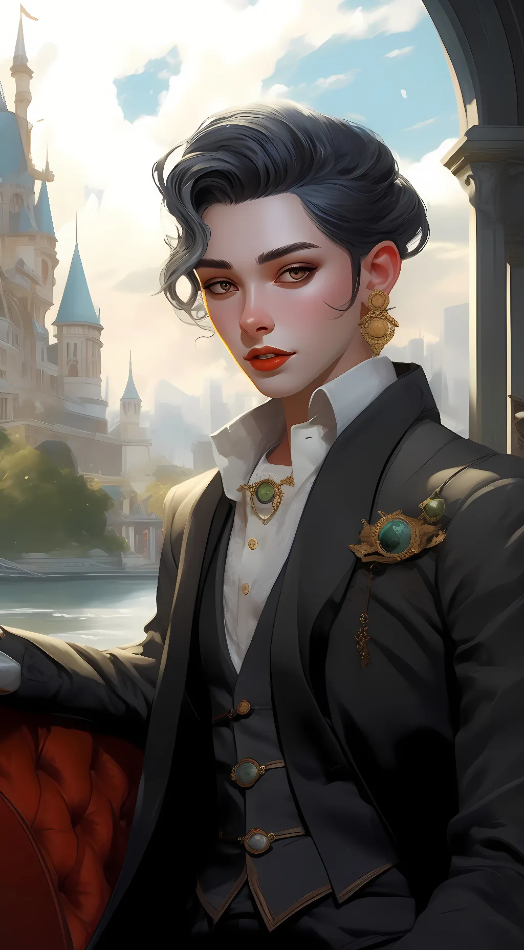 ai character: luke background