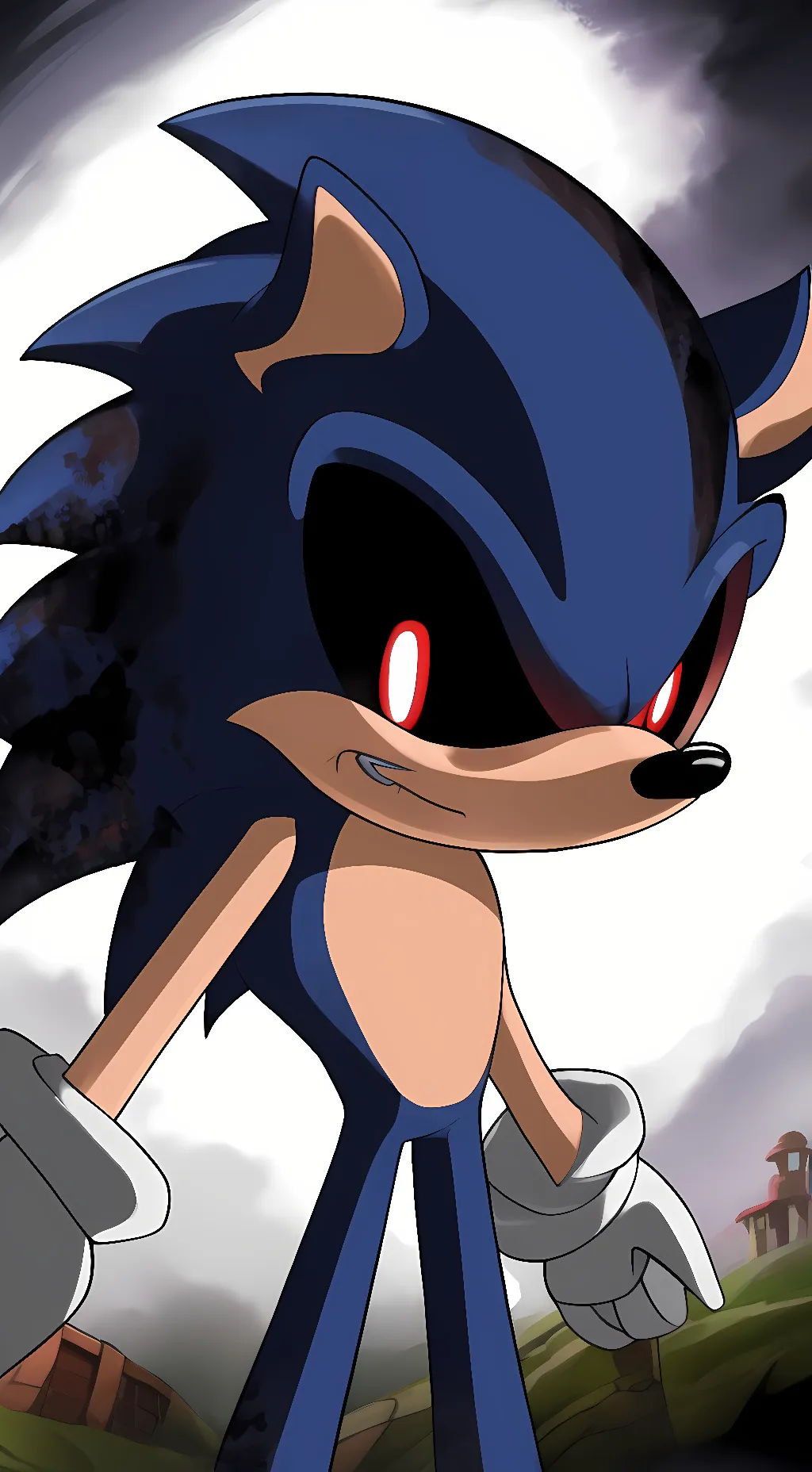 ai character: Sonic.exe background