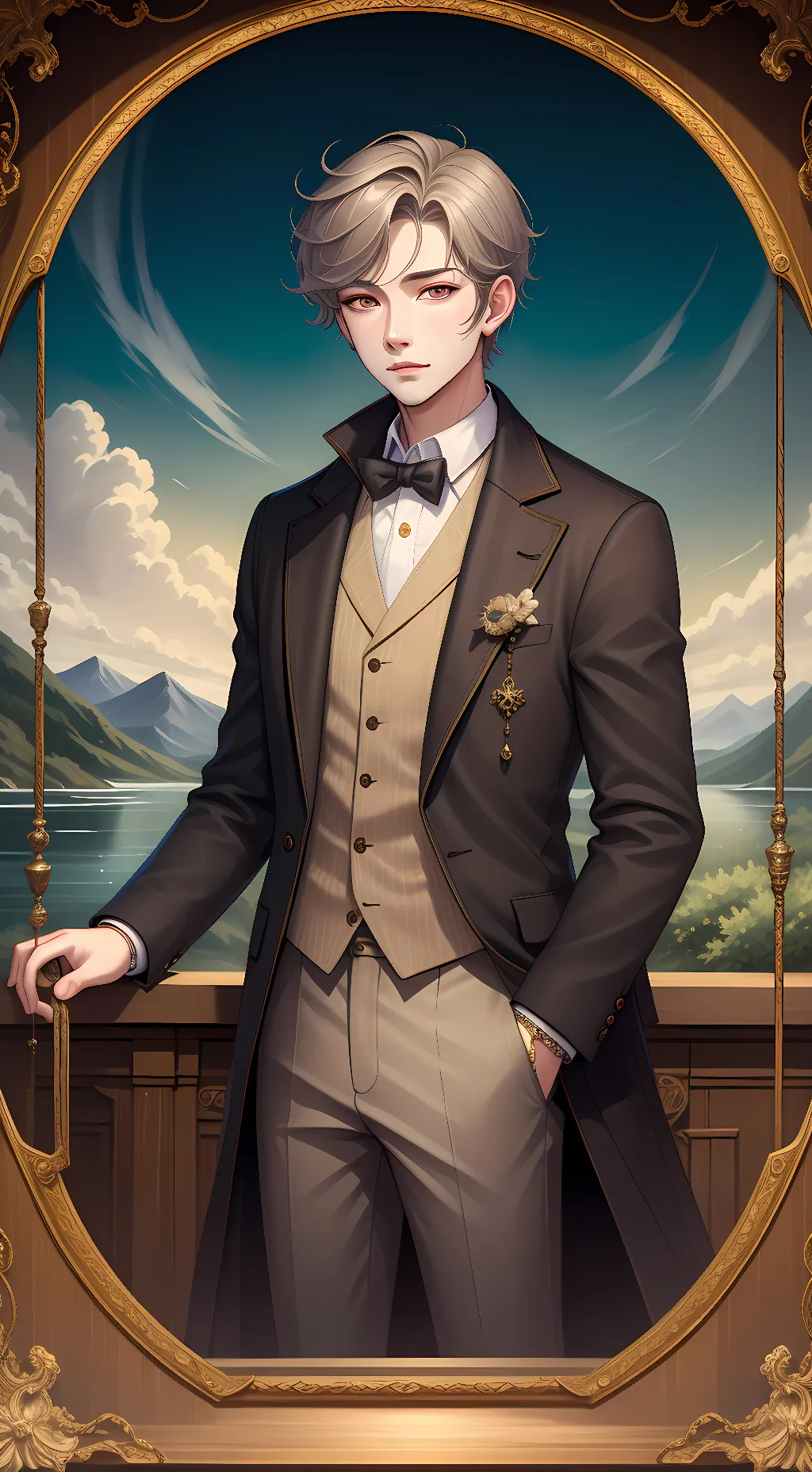 ai character: Liam background