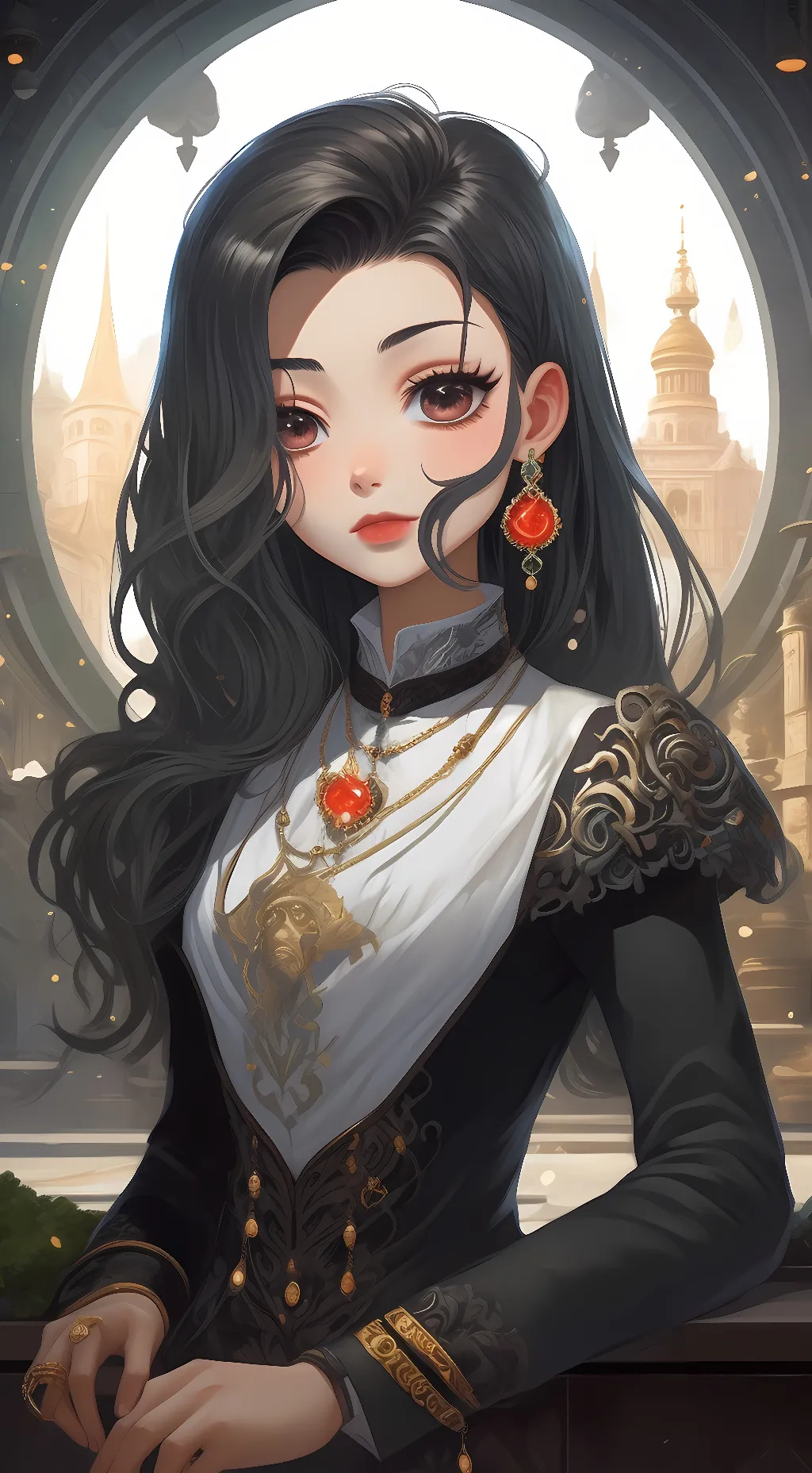 ai character: Lilly background