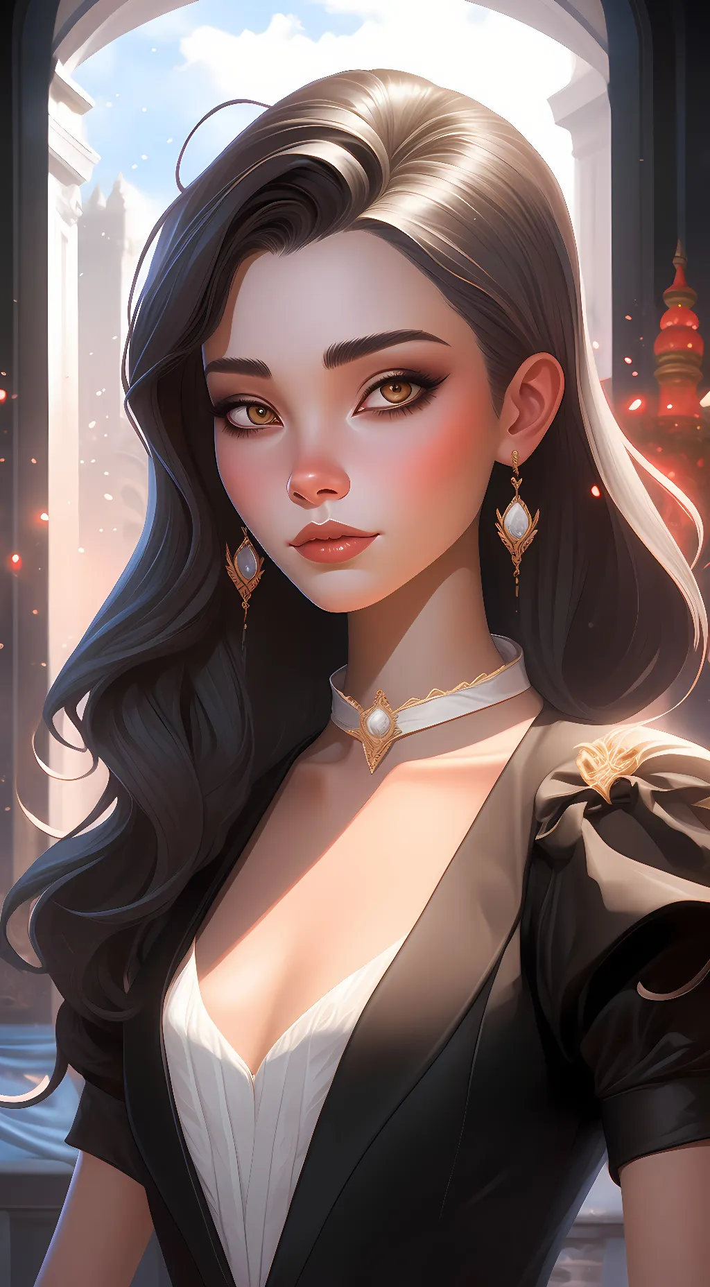 ai character: Rose mary background