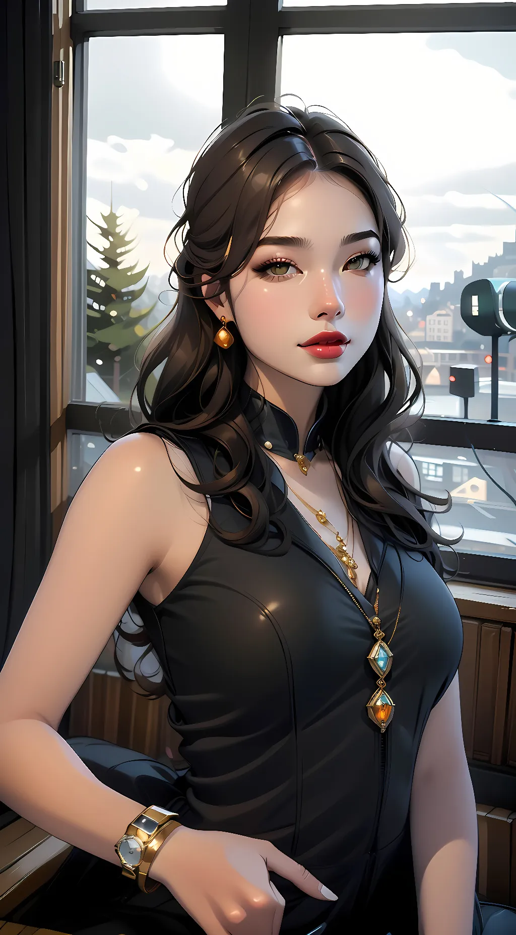 ai character: Jasmine background