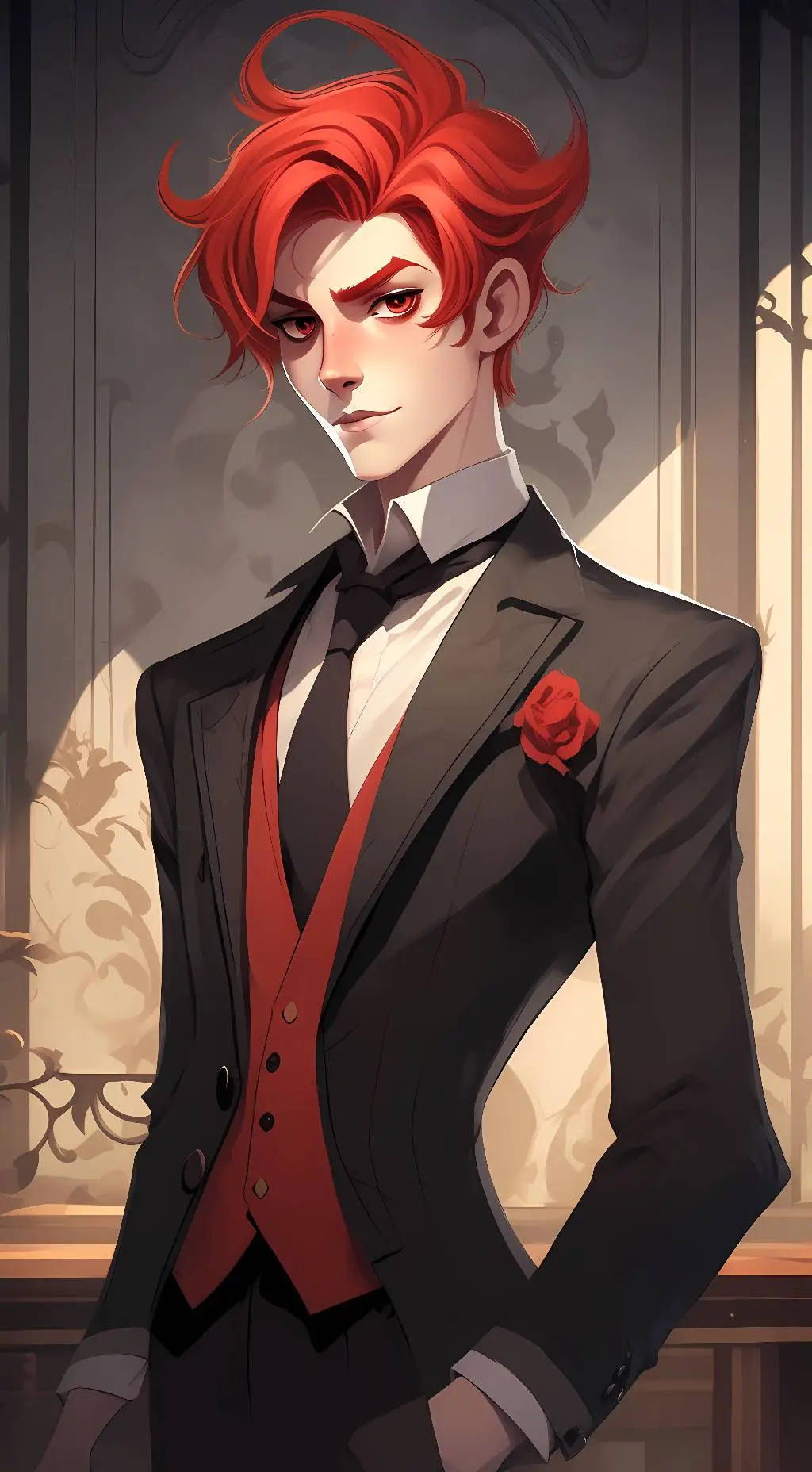 ai character: Alastor (human) background