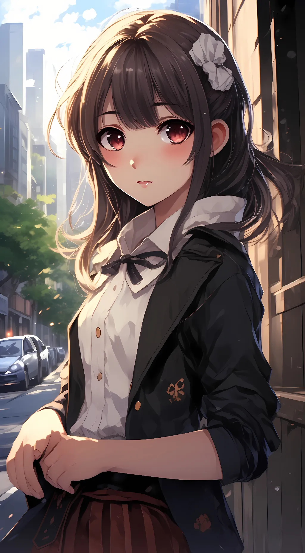 ai character: Hazel background