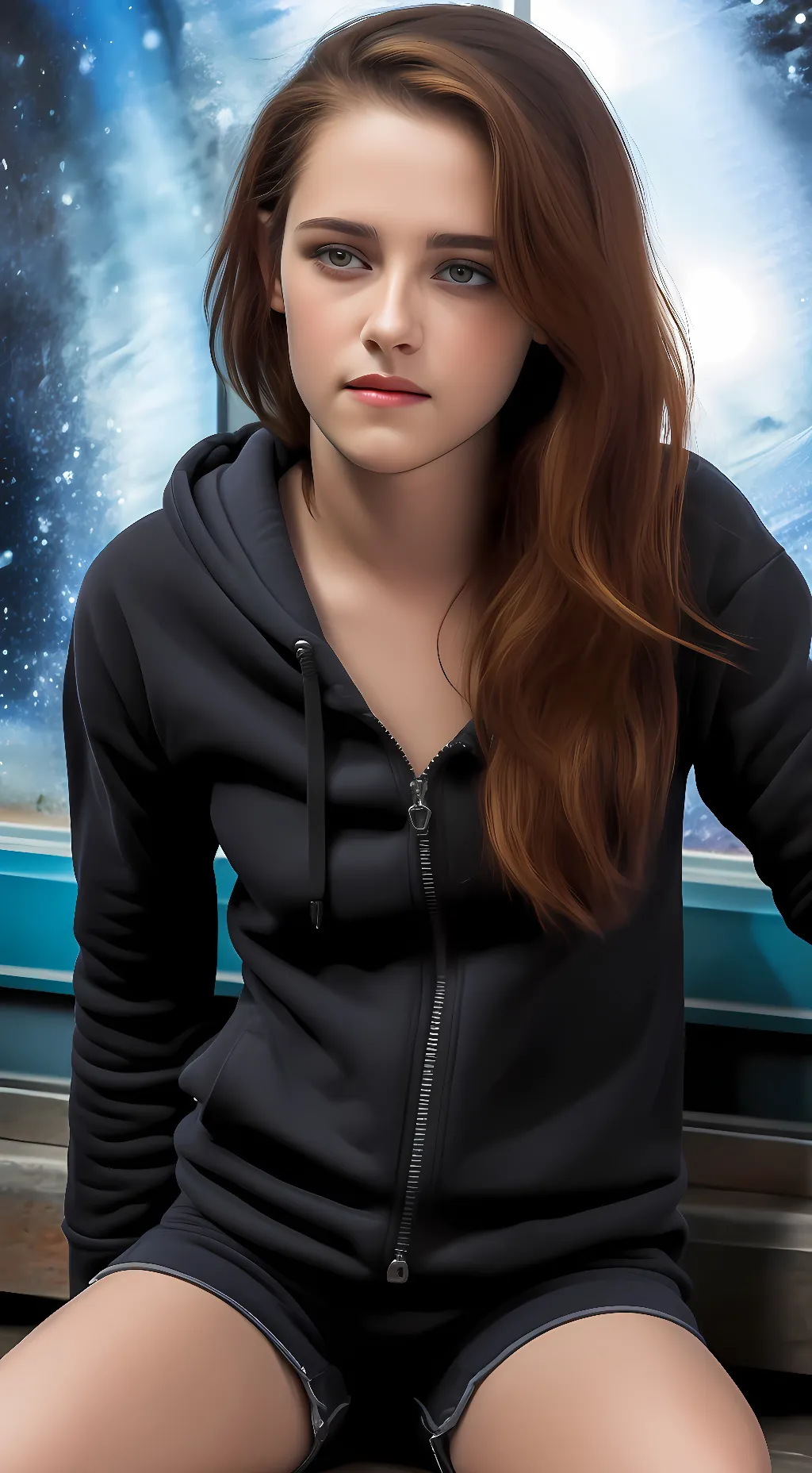 ai character: Kristen  background