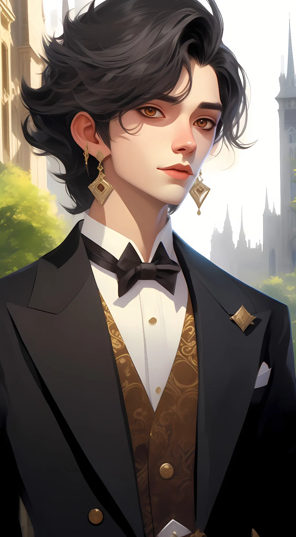 ai character: prince zuko background