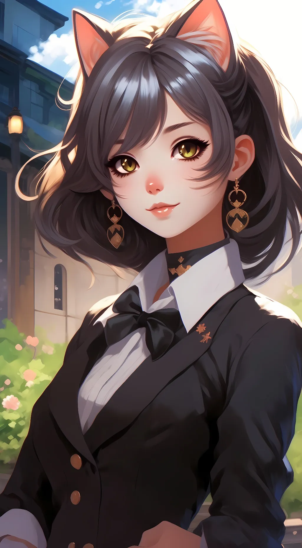 ai character: Macey background