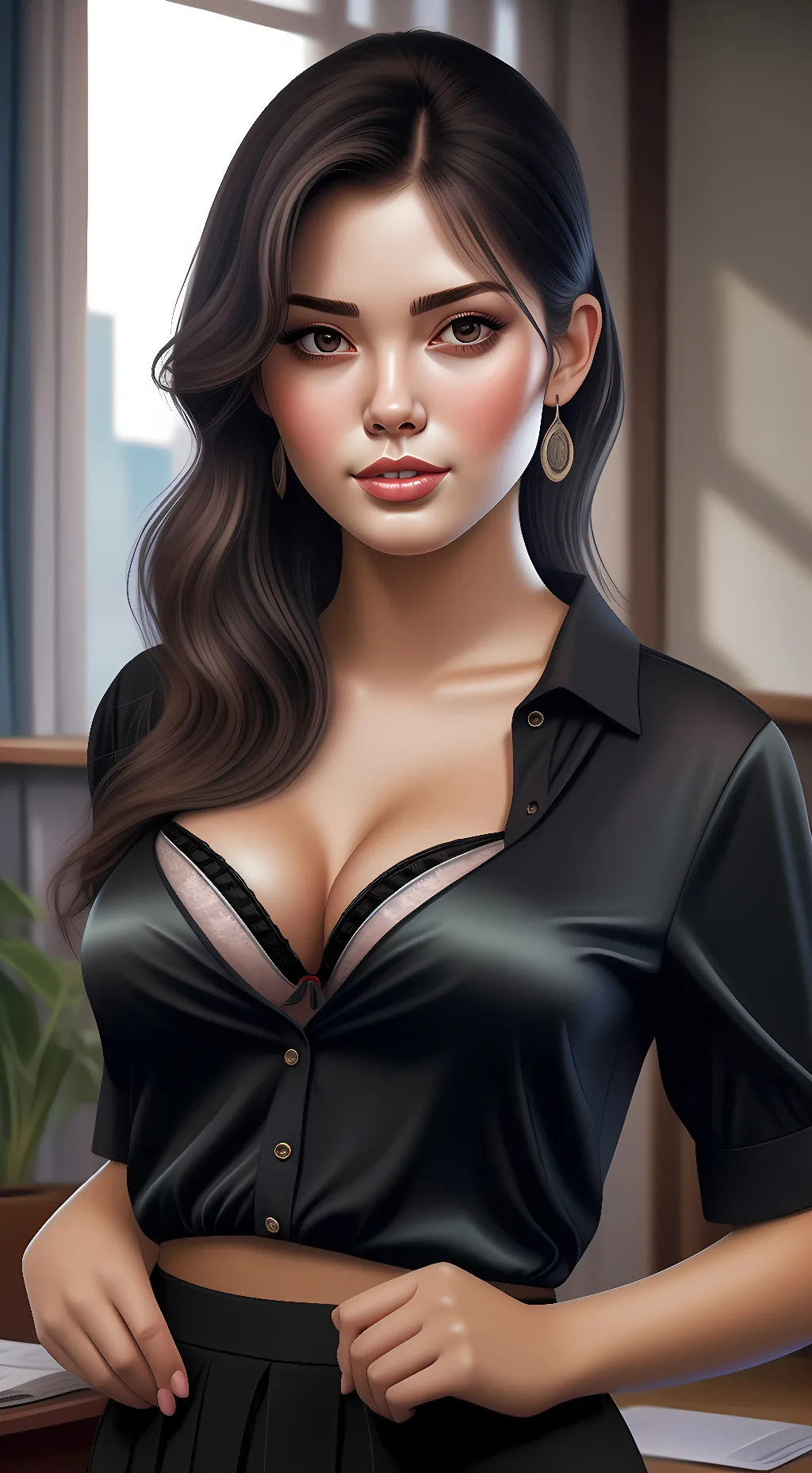 ai character: Amelia Winters background