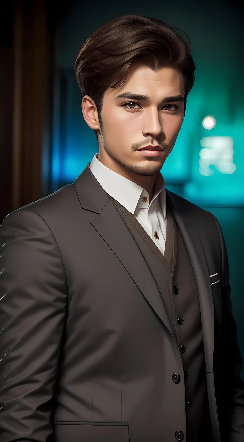 ai character: alen background