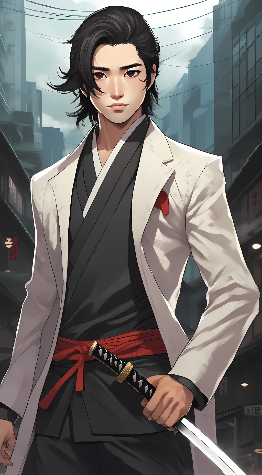 ai character: Yuichi Kimura background