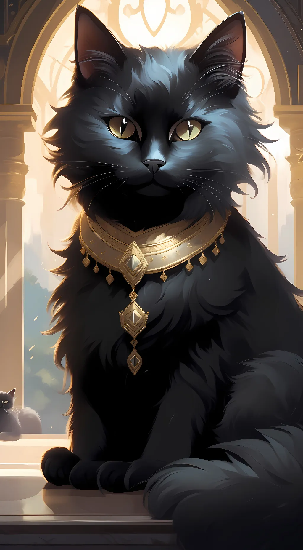 ai character: Fluff background