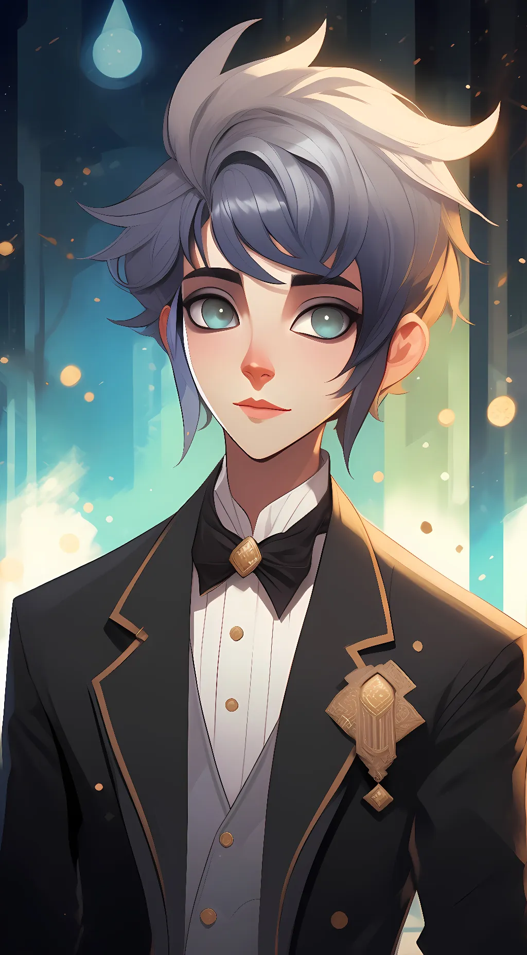 ai character: 2p Alastor background