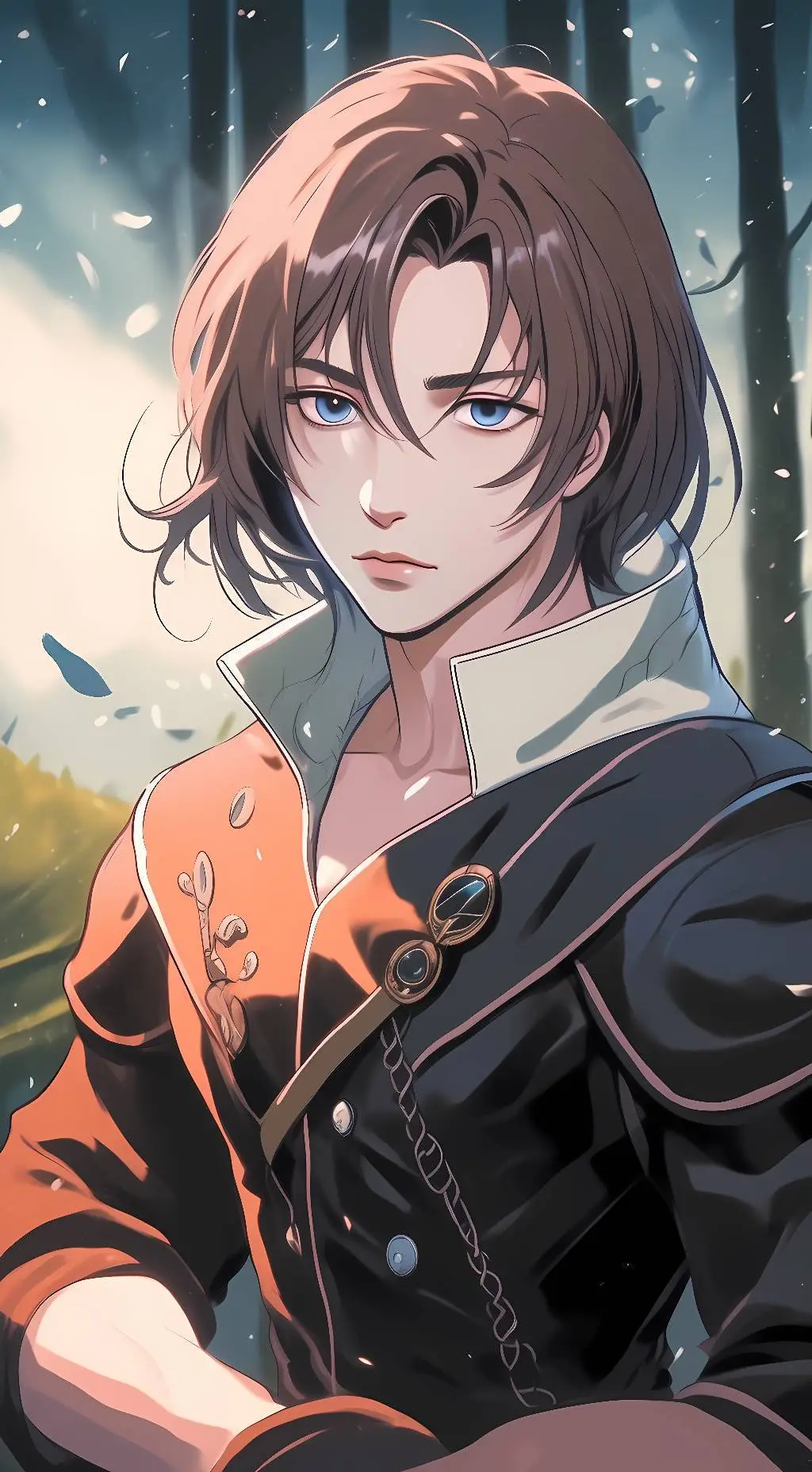 ai character: Samson Sandoval  background