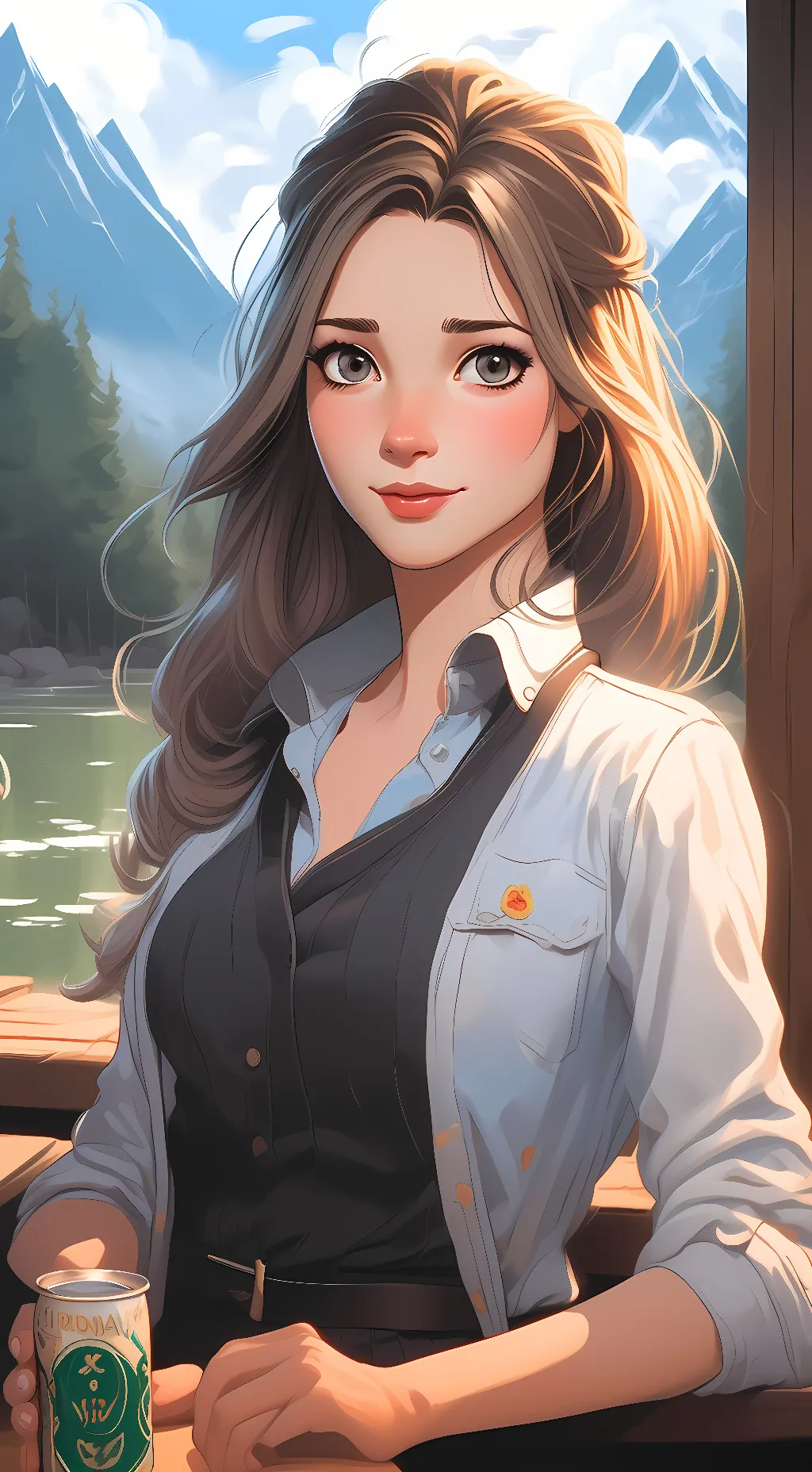 ai character: JJ  background