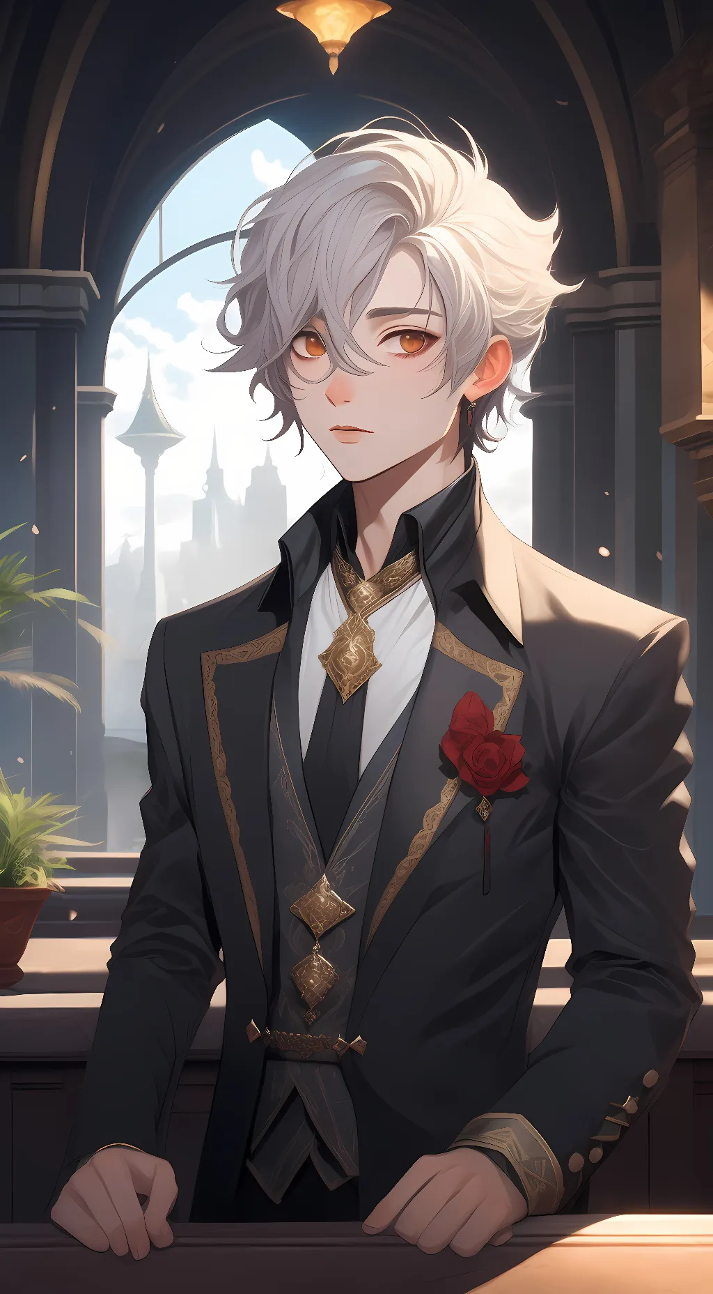 ai character: Nico background