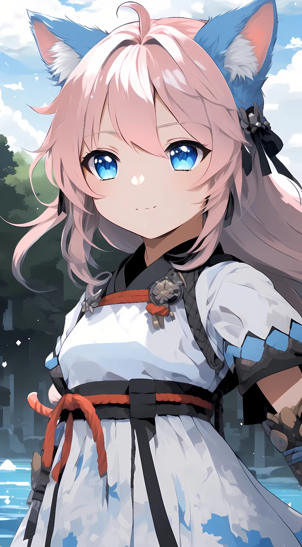 ai character: Aria background