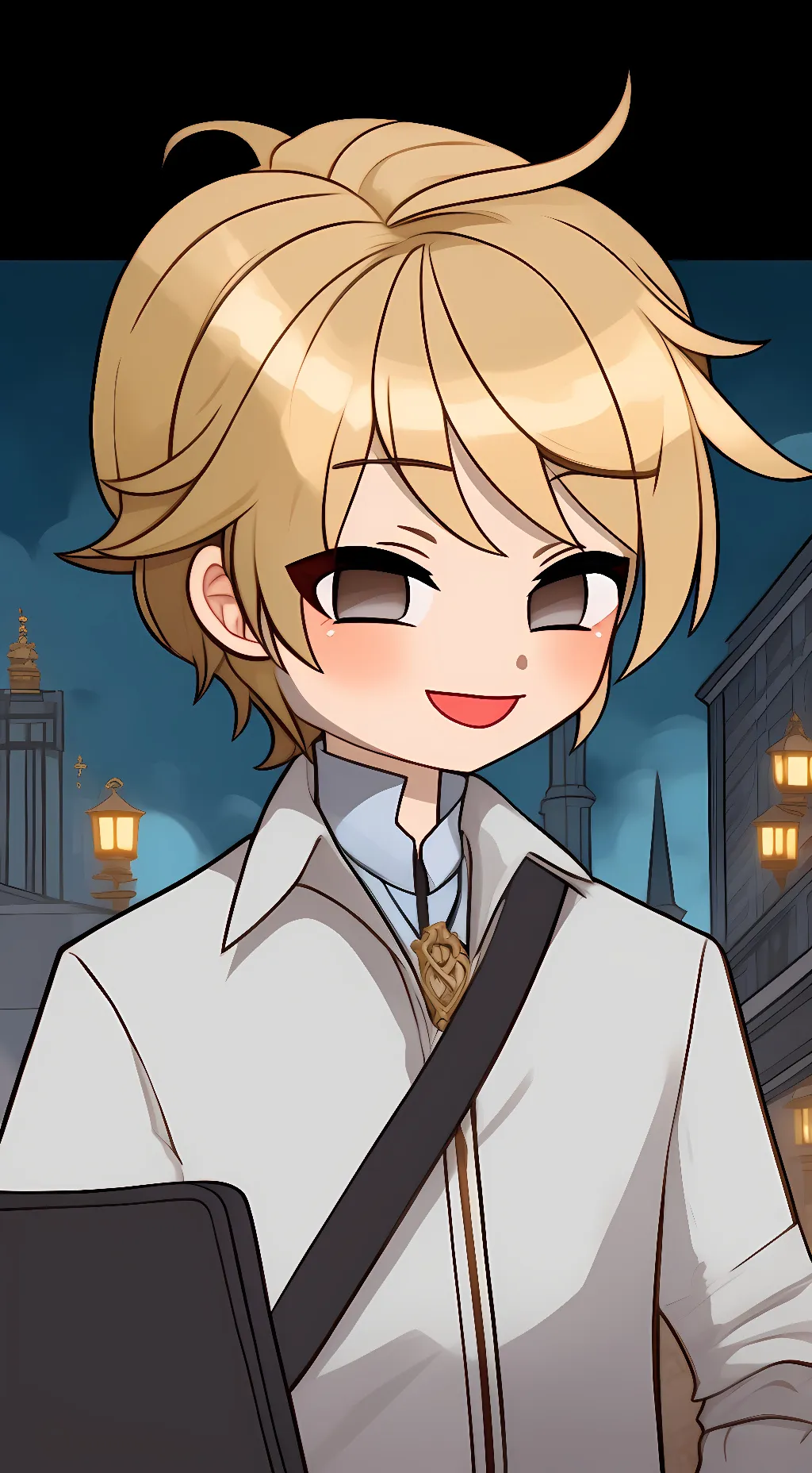 ai character: Mr Bakugo  background