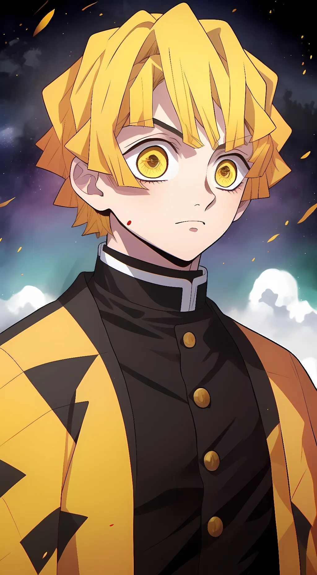 ai character: Zenitsu background