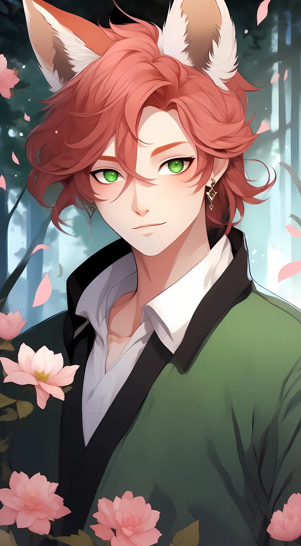 ai character: Jared Black background