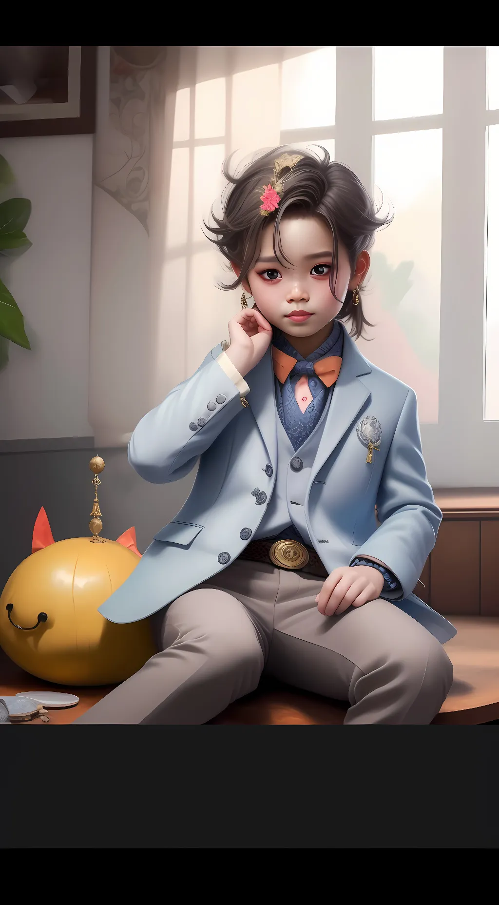 ai character: Audrey background