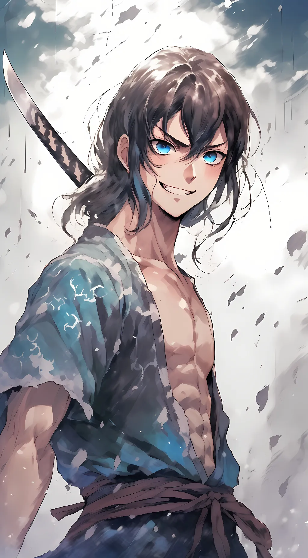 ai character: Inosuke background