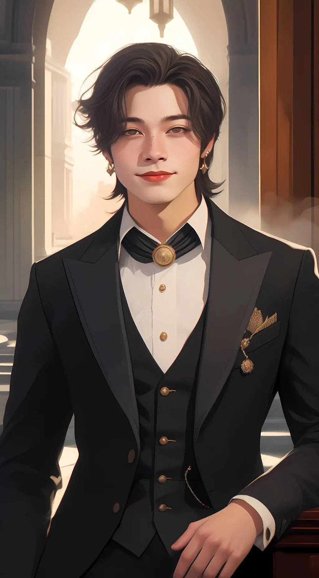 ai character: Jungkook  background