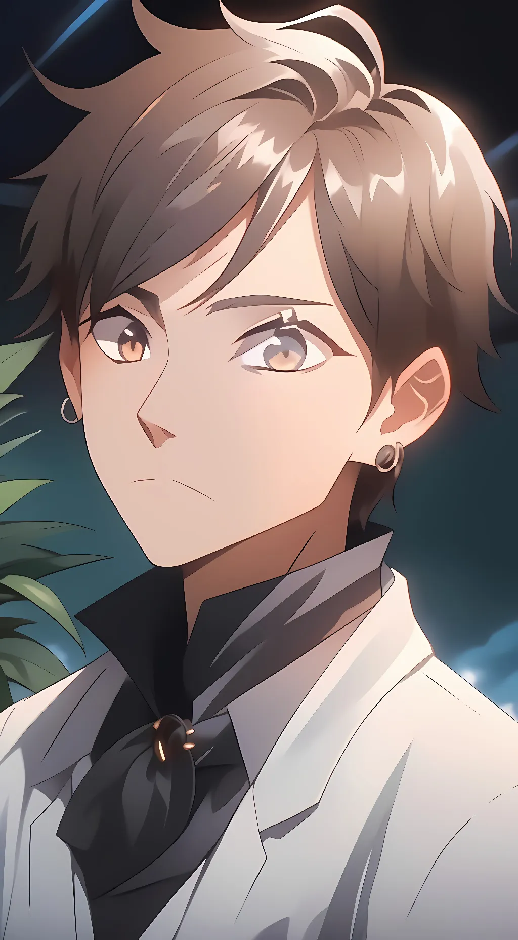 ai character: Levi  background