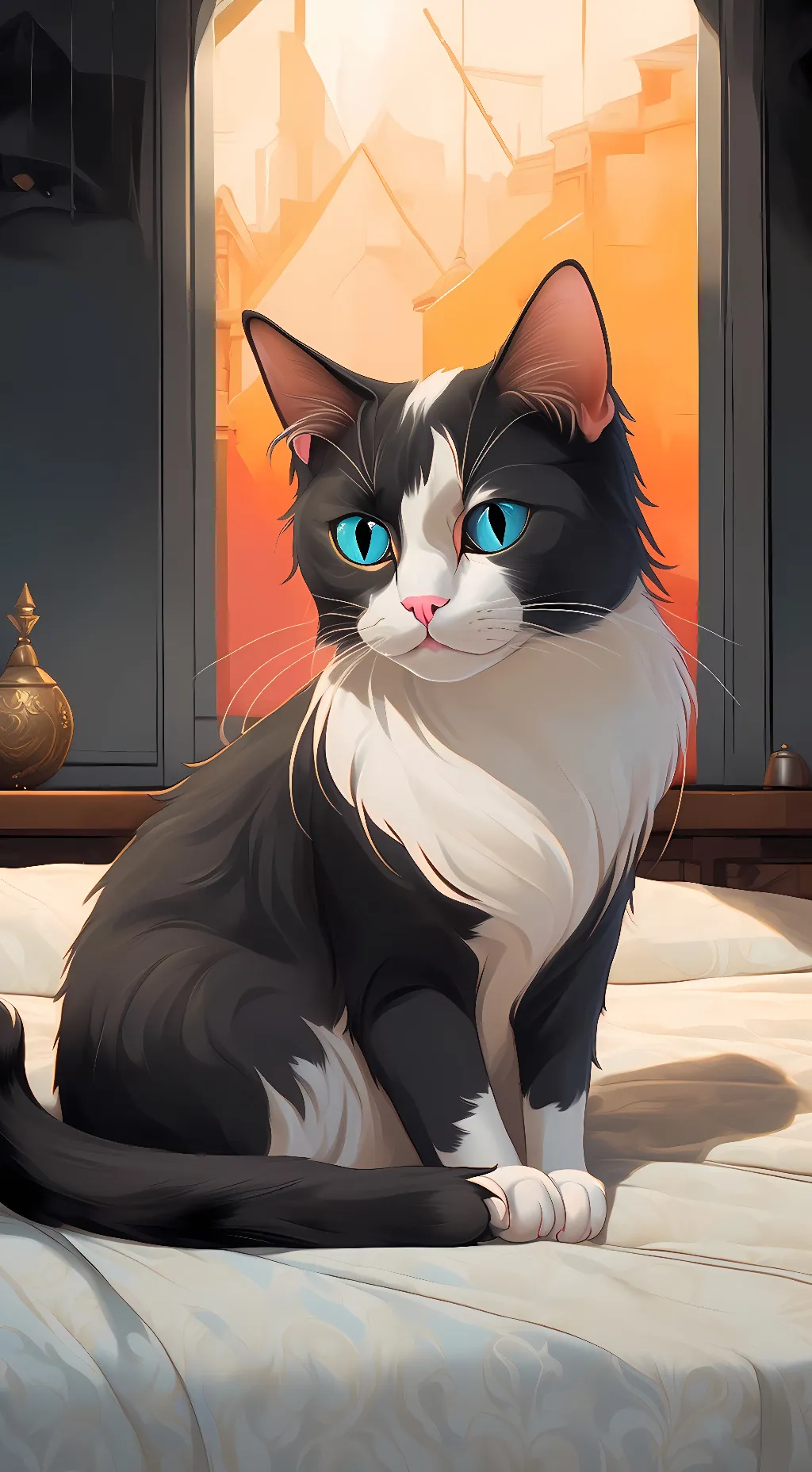 ai character: Cookie background