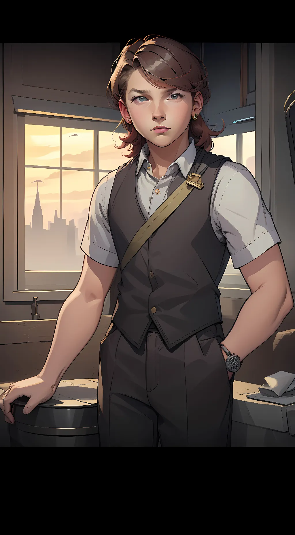 ai character: Zeeedah background