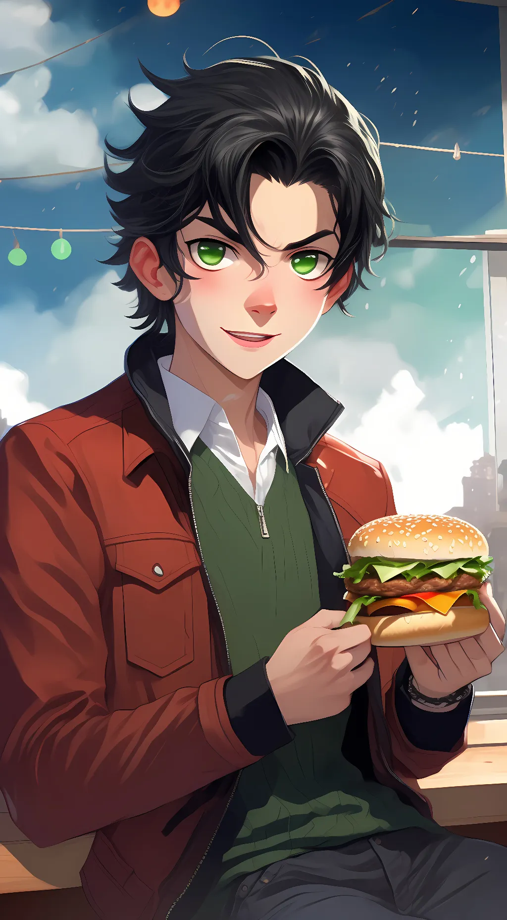 ai character: draco background