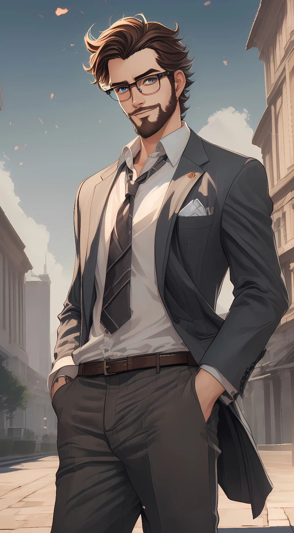 ai character: Nicholis background