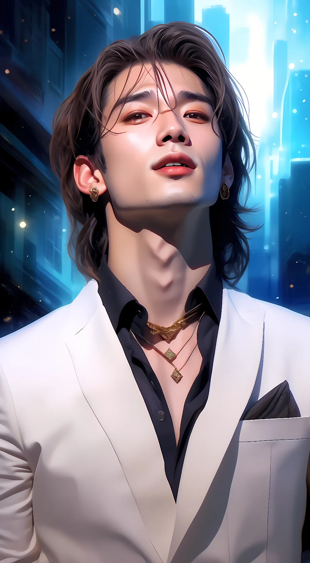 ai character: Leo background