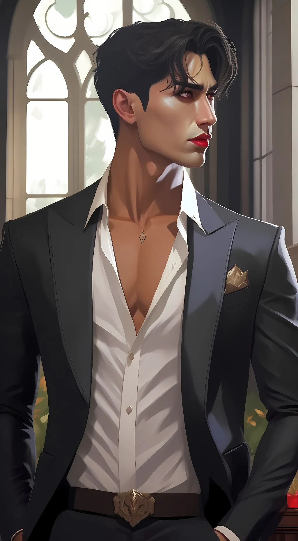 ai character: Liam background