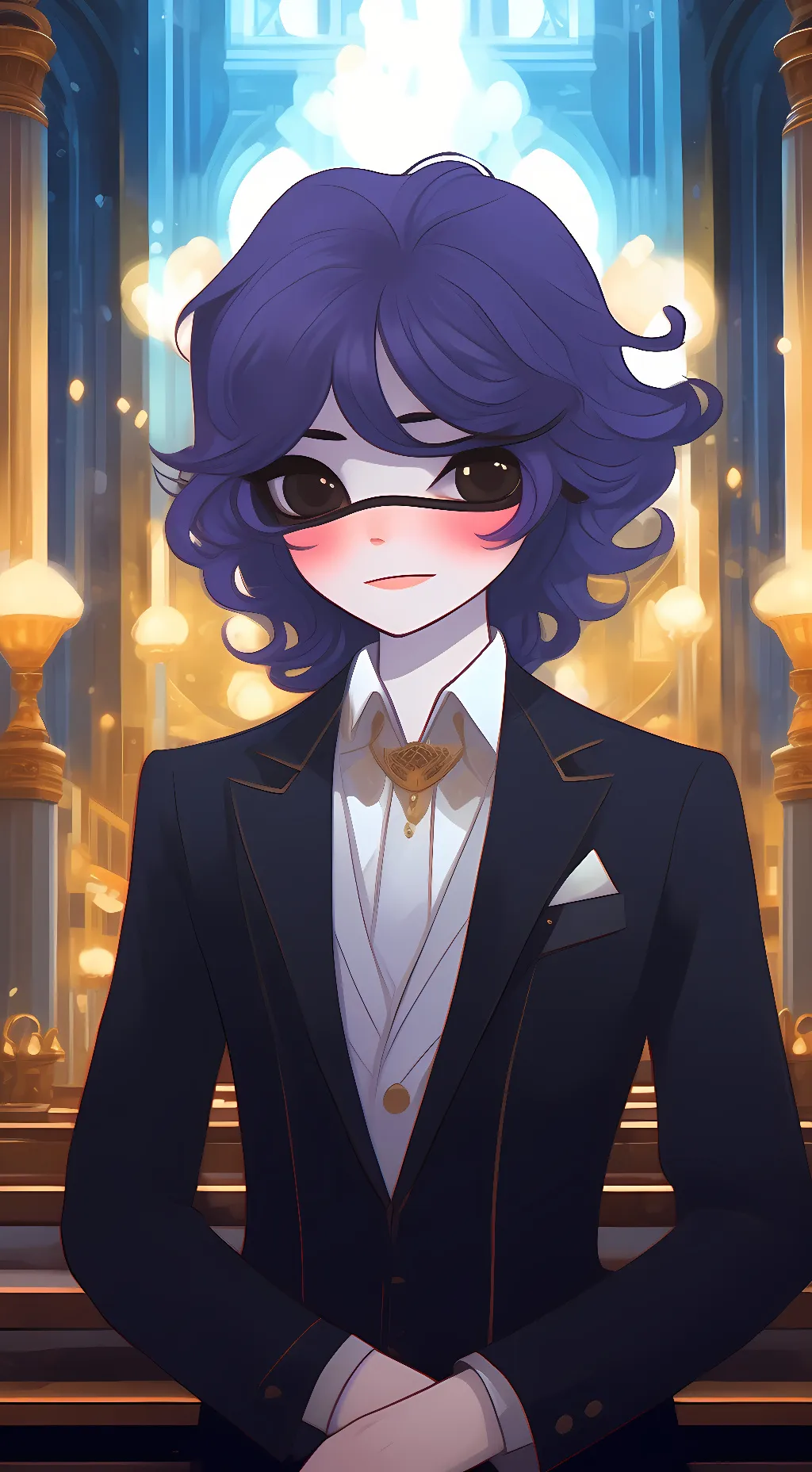 ai character: Uzi doorman background