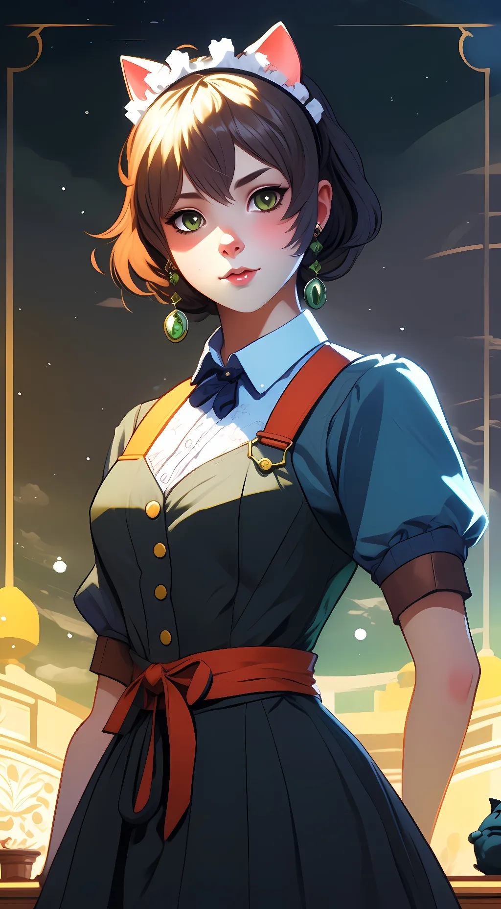 ai character: chara-cahn background