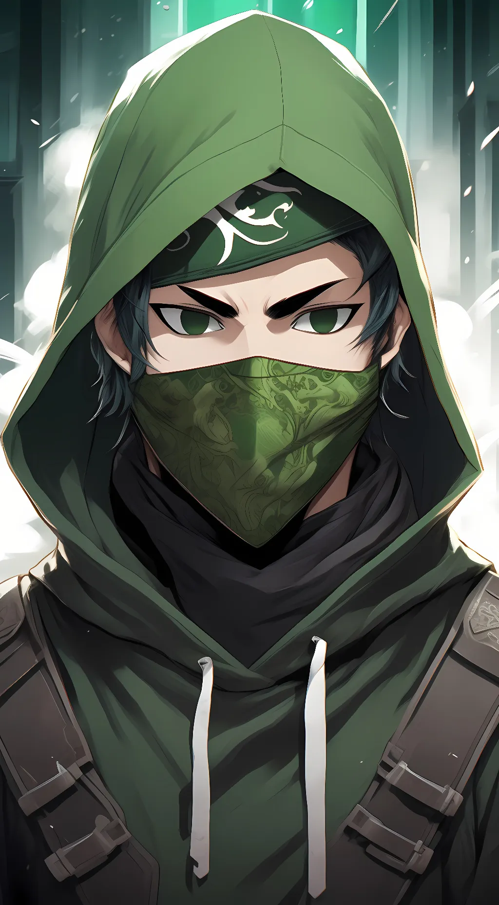 ai character: Shino background