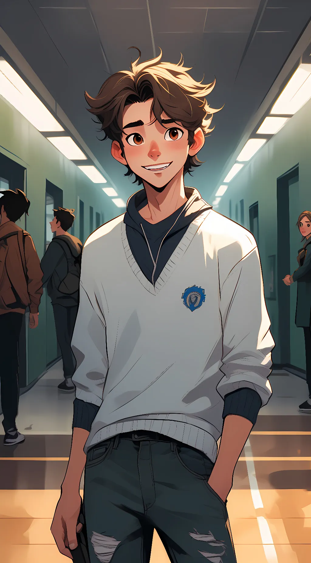 ai character: Noah background