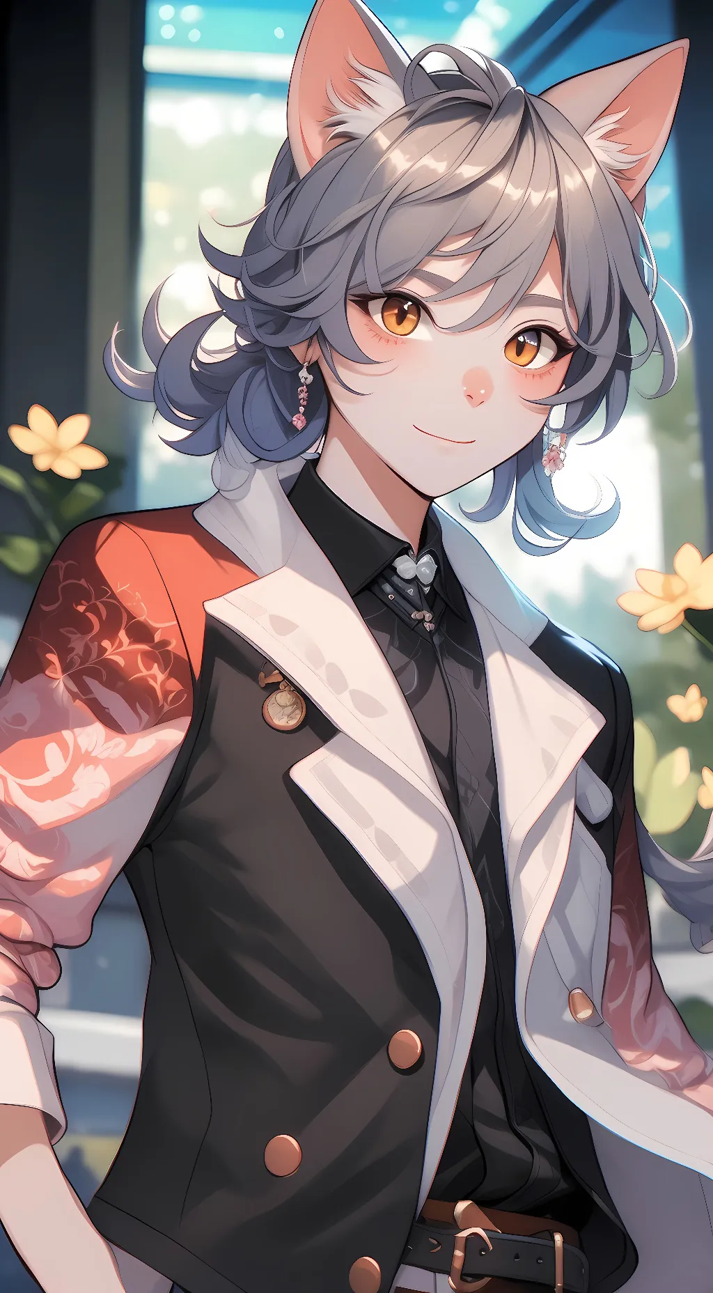 ai character: Honey background