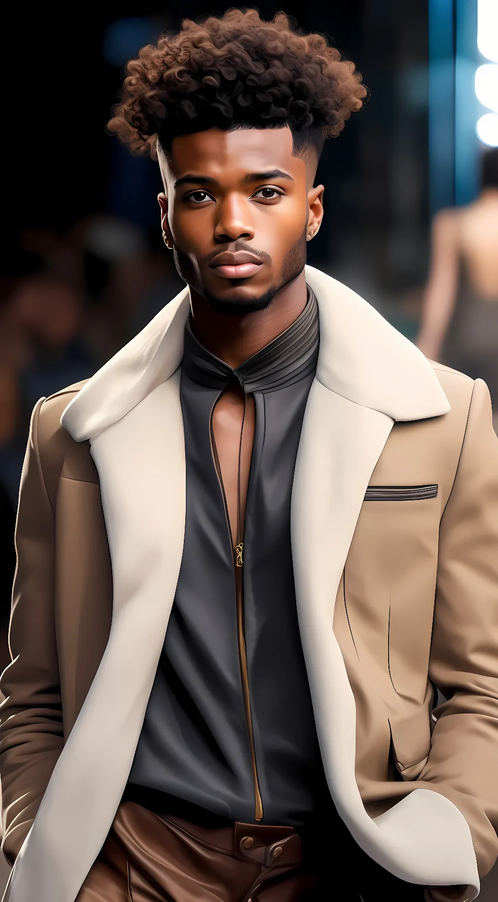 ai character: Trey background