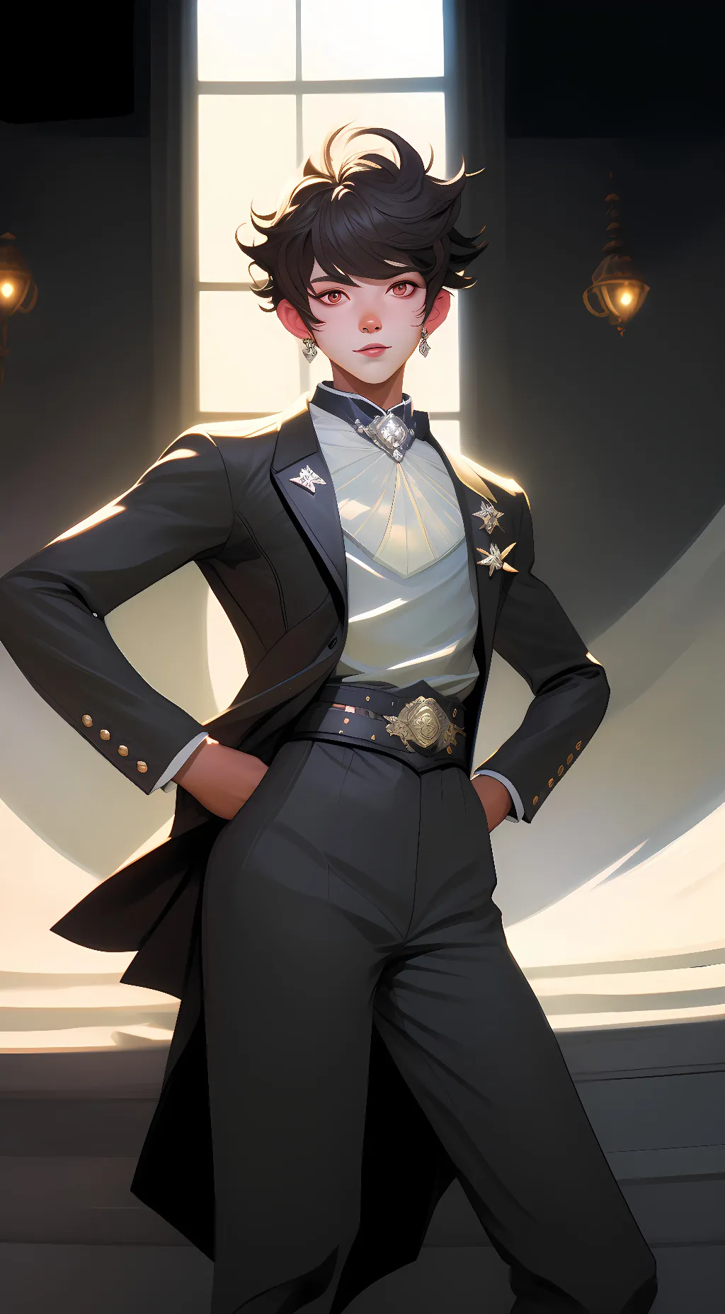 ai character: Jason  background