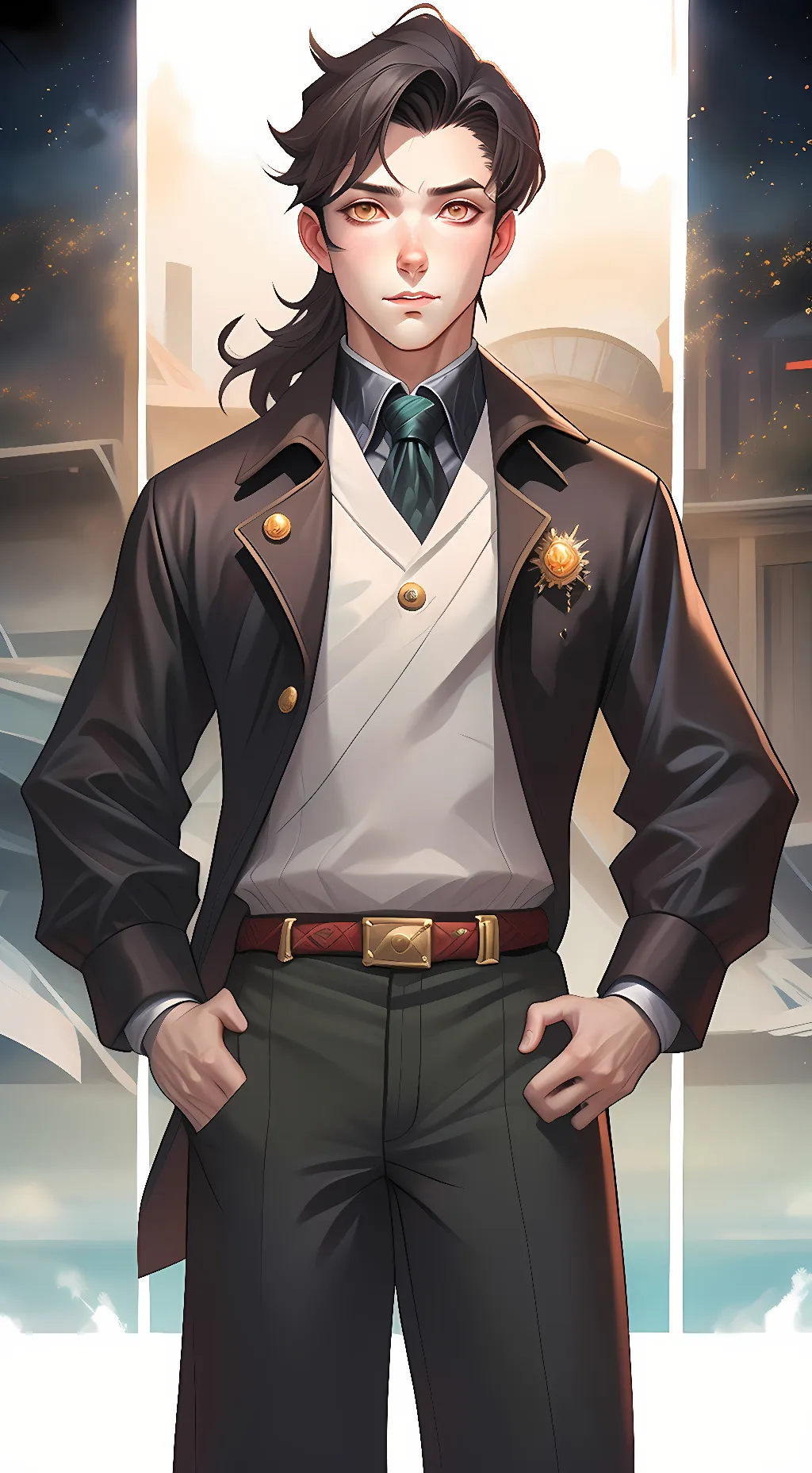 ai character: giyuu background