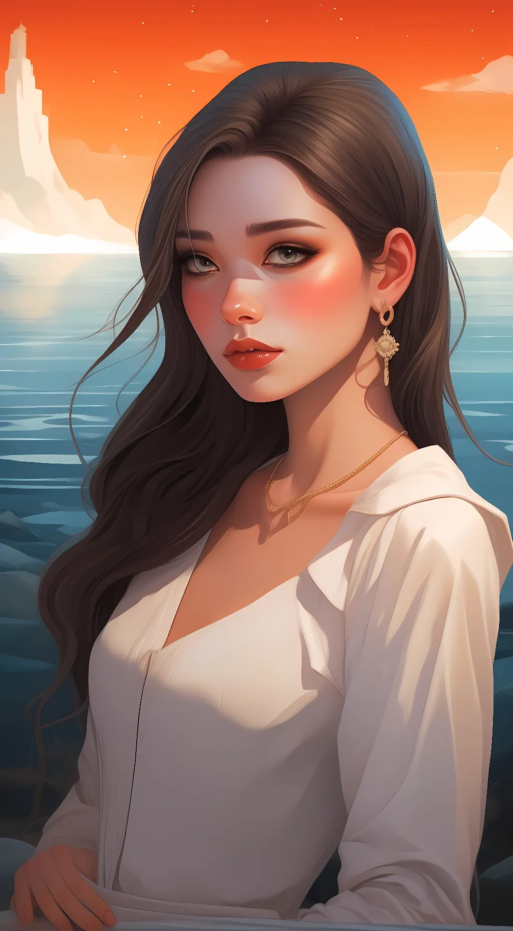 ai character: your crush  background