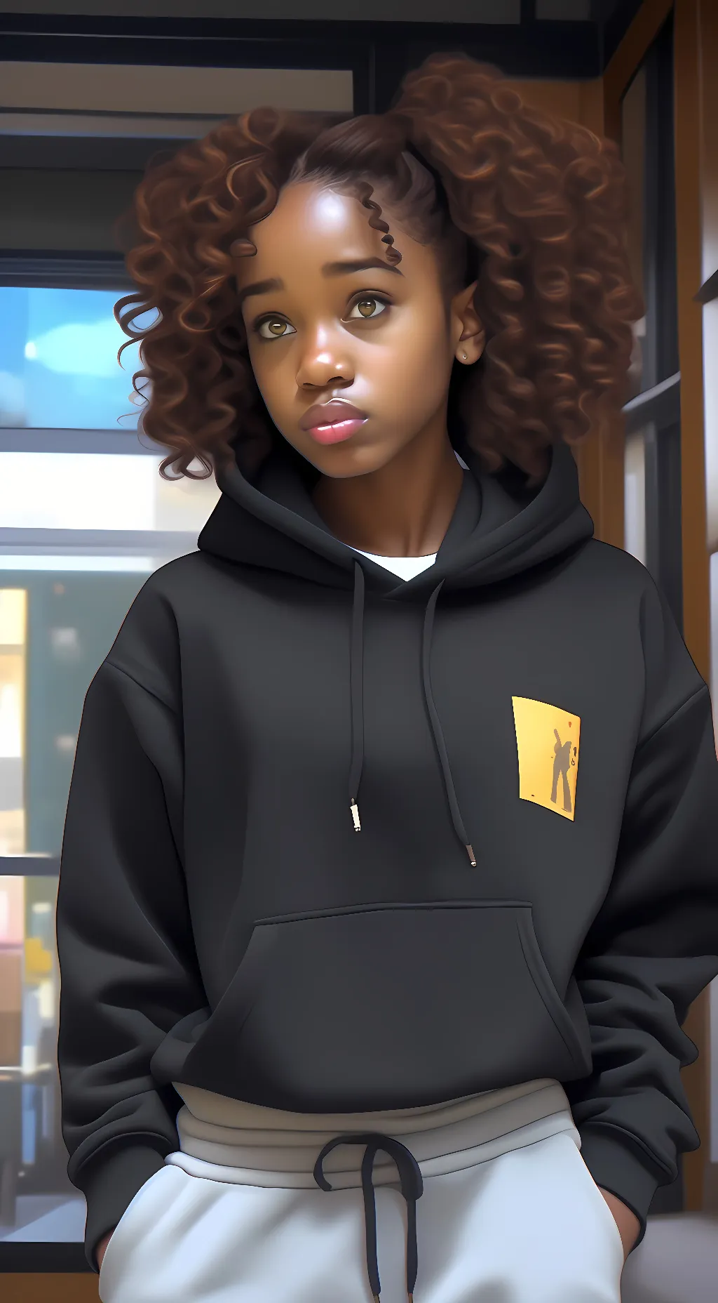 ai character: Saniya Watson background